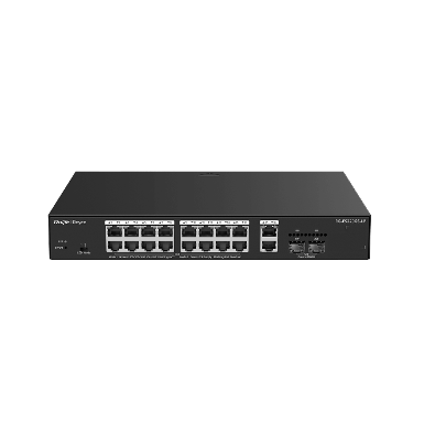 SWITCH Ruijie RG-ES220GS-LP 28-Port Gigabit Smart POE Switch, 370W PoE power budget