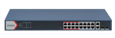 HIKVISION DS-3E1318P-EI 16 Port Fast Ethernet Smart POE Switch